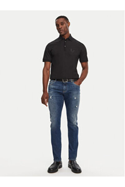 Dolce&Gabbana Dolce Gabbana Ανδρικό Polo G8SG0Z G7N4P Μαύρο