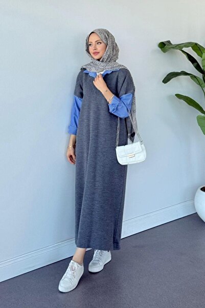 Hazamoda Rochie echivalentă gri