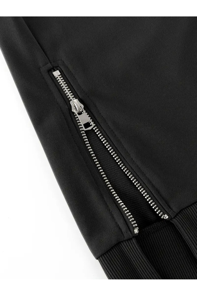 Curvy Trend Plus Size Bloom Planted Printed Zipper Slit Detail Soft Flowy Fabric Raglan Sleeve Sweashirt