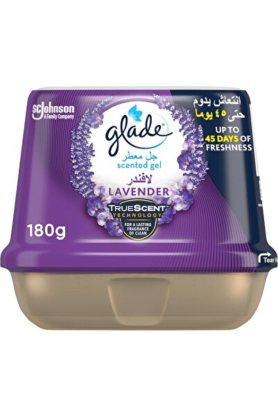 Glade Lavender Gel Air Freshener - Long-lasting with 360-degree Design