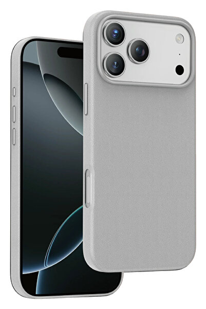KeepHone Apple iPhone 17 Pro Max Kılıf Deri Kaplama Soft Görünüm Magsafe Prem...