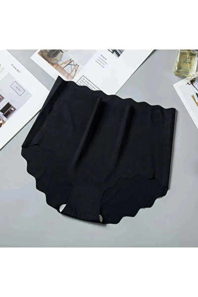 ALEXANDER HUD Kadın Buz İpek Dikişsiz İz Yapmaz Hayalet Ultra İnce Lazer Kesim Mikro Şeffaf Yüksek Bel Külot Korse