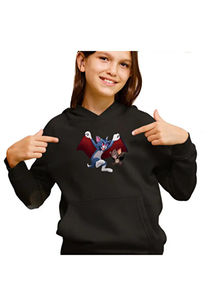 OEM Hanorac Copii Fete Tom si Jerry Dracula Vampiri Halloween Horror