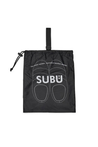 SUBU Παντόφλες Unisex ΖΩΝΗ ΜΑΥΡΗ
