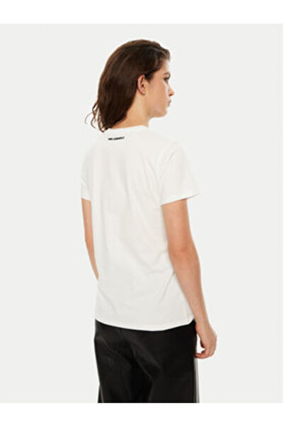 Karl Lagerfeld Γυναικείο T-Shirt A1W17124 Λευκό
