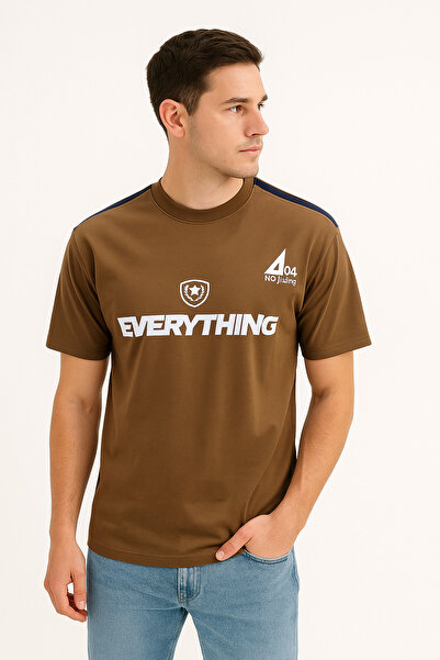 Generic Oversized half-sleeve cotton T-shirt