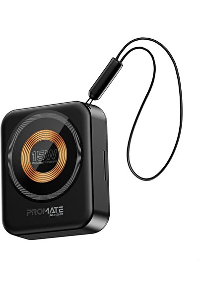 Promate All-in-One Mobile Charging & Cleaning Kit – 15W Qi Wireless Charger, USB-C Cable, Multi Ad