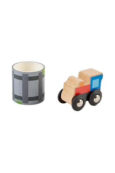 Hape Tape And Roll Plane Train Toys
