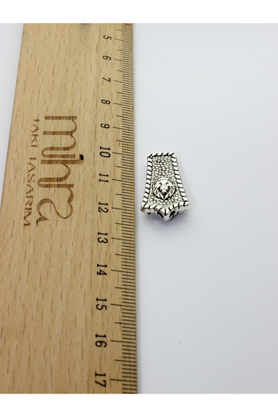 Mihra Takı Tasarım Tasbih Making Material - Lion Model Triangle - 4 Pieces