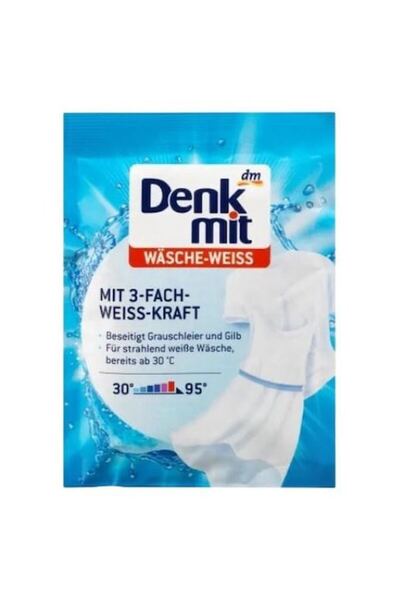 DM Bleach for washing white fabrics, 50 g, set of 3 pieces