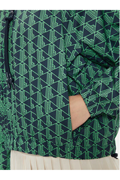 Lacoste Γυναικείο Μπουφάν Ανοράκ BF6964 Πράσινο