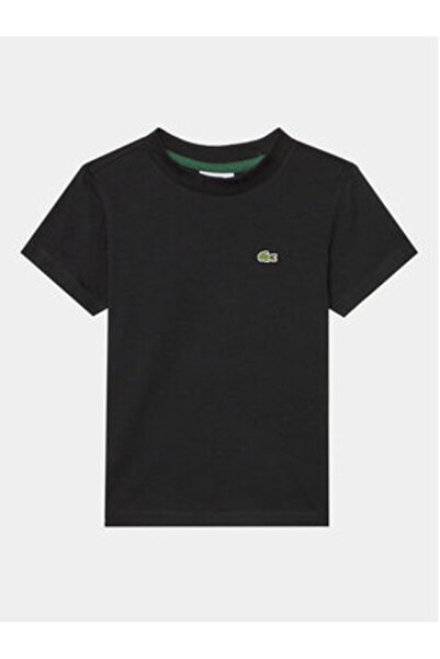 Lacoste Μπλούζα για αγόρι TJ1122 Μαύρο
