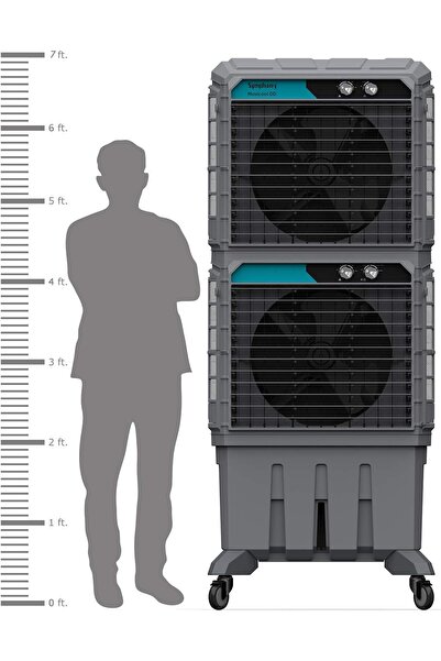 Symphony Movicool DD 125 - Commercial Cooler (125-litres) - Double Decker - 1...
