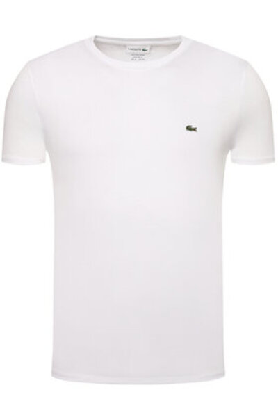 Lacoste Ανδρικό T-Shirt TH6709 Λευκό
