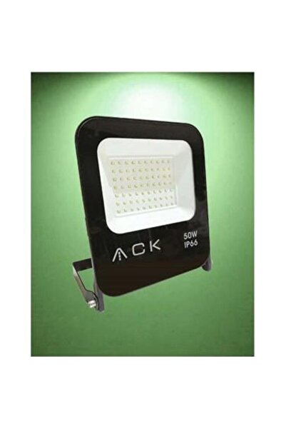 ACK - 50W SMD LED PROJEKTÖR YEŞİL İP66 DIŞ MEKAN SUYA DAYANIKLI AT62-05052