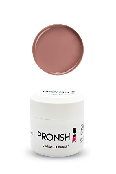 Pronsh Builder Jel 50ml Dark 01 , Uv/led Protez Tırnak Jeli