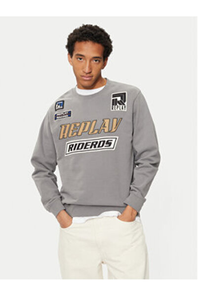 Replay Ανδρικό Φούτερ M6971 .000.22890CS Γκρι