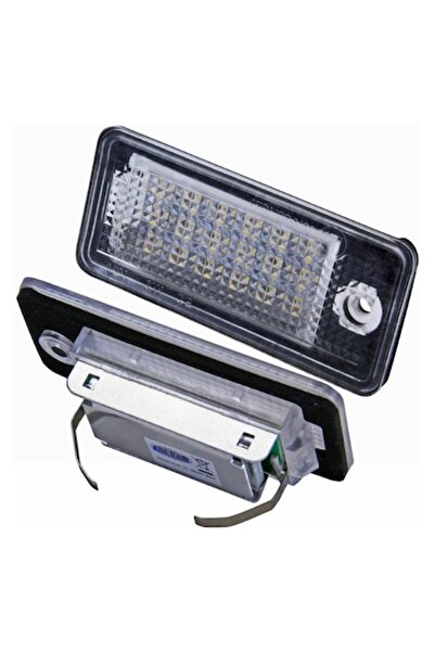 BZRSH Set 2 becuri LED pentru plăcuțe de înmatriculare pentru modelele Audi