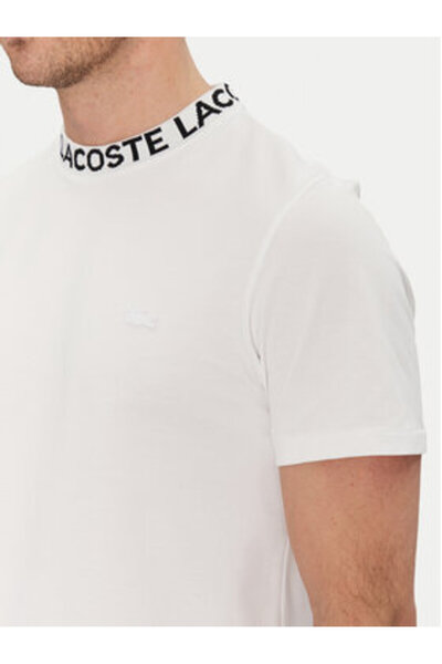 Lacoste Ανδρικό T-Shirt TH9582 Λευκό