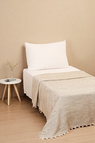 MORENELLE AURA Pamuk Kırçıllı Tek Kişilik Pike – Çok Amaçlı Örtü, Yatak ve Koltuk Kullanımı için İdeal 160x220 cm.