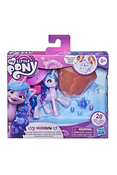 MY LITTLE PONY Portable Playset with 20 Accessories, Izzy MoonBow, 4x18x19 cm, 5+ years