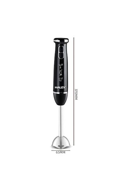 HALEY Blender vertical, 1200W, 2 viteze, 37 cm, capacitate anti stropire, motor silentios, inox, alb