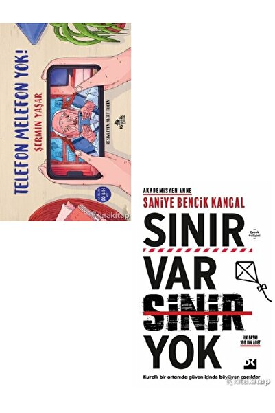 Kronik Kitap Telefon Melefon Yok! - Sınır Var Sinir Yok- Şermin Yaşar 2 KİTAP...