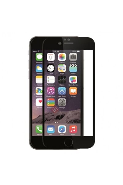 OEM Folie sticla securizata Full Cover Full Glue pentru iPhone 6 / 6S, Negru