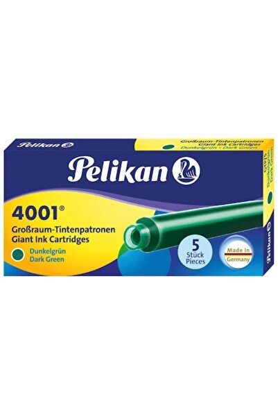 Pelikan Rezerve de cartuș pentru stilou, GTP/5, verde închis