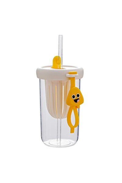 Optim Solution Ποτήρι σιλικόνης για παιδιά με αποσπώμενο καπάκι και καλαμάκι,