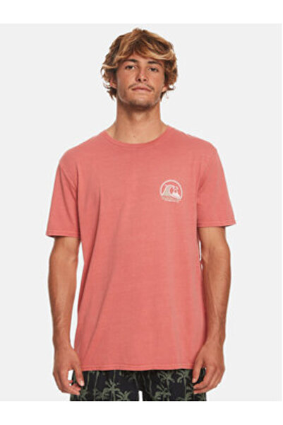 Quiksilver Ανδρικό T-Shirt EQYZT07491 Κόκκινο