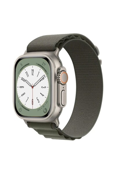 AZIAO Curea textilă Apple iWatch verde