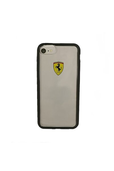 Ferrari Protective Hardcase Cover for iPhone 7 Ferrari, Transparent/Black