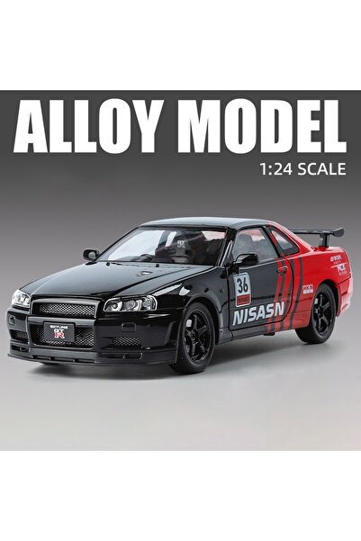 YVZ Nissan Skyline Gtr R34 Fast and Furious Hızlı ve Öfkeli Koleksiyon Diecas...