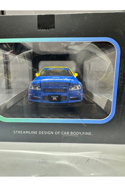 YVZ Nissan Skyline Gtr R34 Fast and Furious Hızlı ve Öfkeli Koleksiyon Diecas...