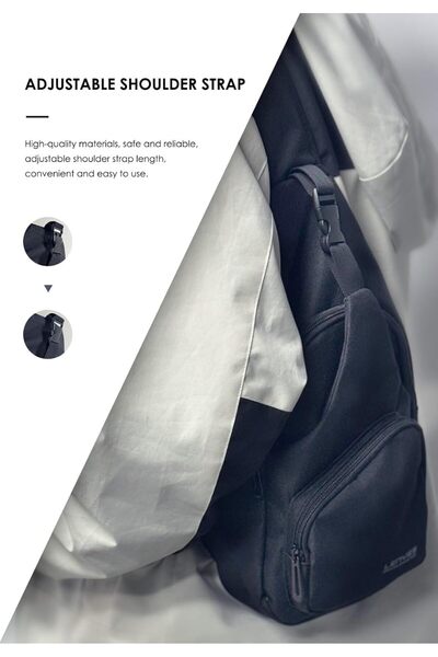 Lenyes LB 526 Shoulder Bag - Elegant Anti-Theft Shoulder Bag with 3 Compartments, Adjustable Shoulde