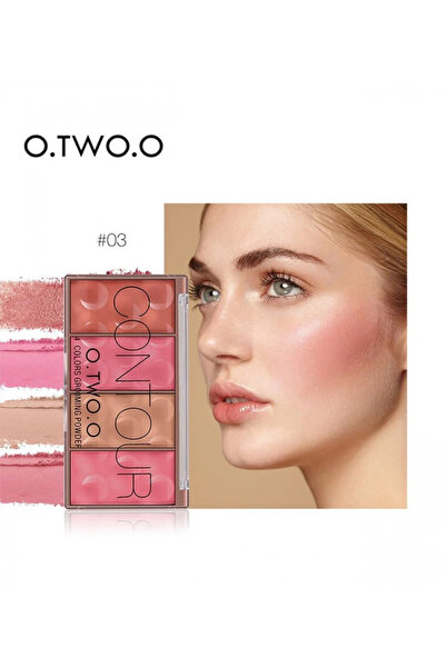 o.two.o باليت كنتور مع بليشر 4 في 1 - 03