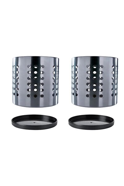 IKEA Çatal Bıçaklık 13,5 cm 2 Adet Paslanmaz Çelik + Çatal Bıçaklık Altlığı 2 Adet