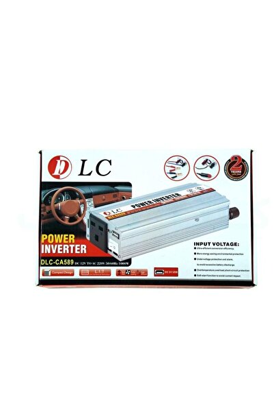 DLC Car Power Inverter 12V to 220V 1000W