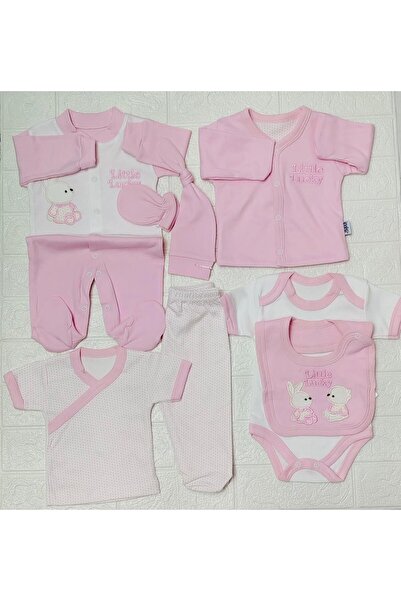 VAJESTO مجموعة هدايا من 8 قطع من القطن العضوي من بيبي بينك، مناسبة للاستخدام ...