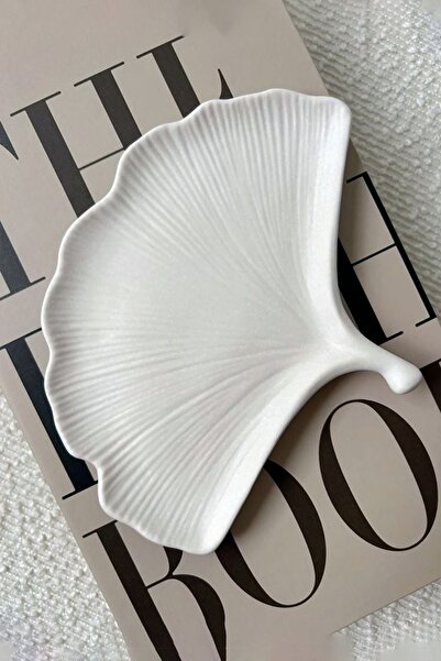 TAŞ ART Şık Yaprak Formlu Dekoratif Tabak 2 Adet – Takı Organizer