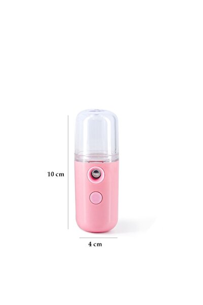 NEO Facial Hydration Device, Facial Sauna, Facial Atomizer for Skin Hydration with Nanoparticles - Pink