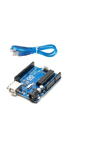 Arduino Uno R3 ATmega328P لوحة واحدة مع كابل USB