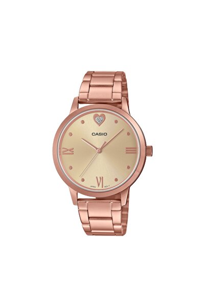 Casio Women's Analog Dial Stainless Steel Band - LTP-2022VPG-9CDR (Rose Gold)