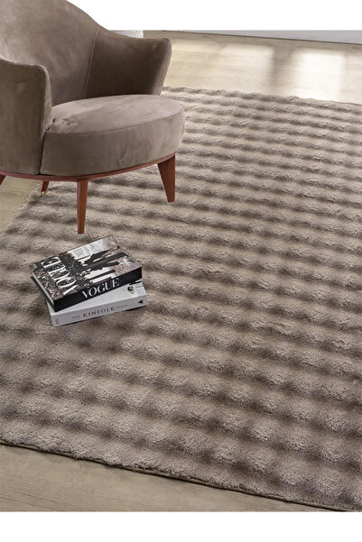 trivago halı Bubble lüx Pofidik Yumuşak Kaymaz Taban Peluş Puffy Halı Yolluk Çocuk Odası