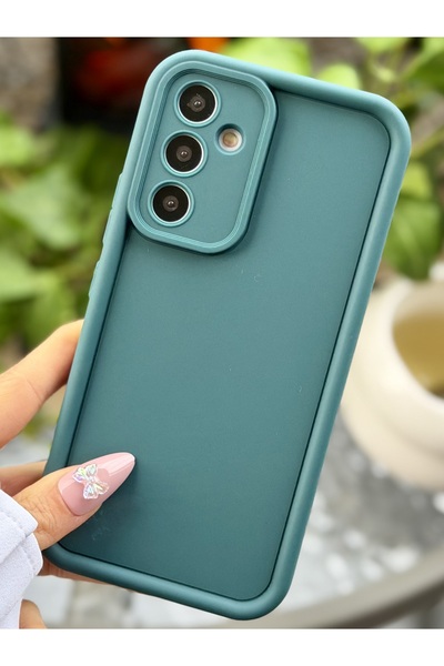 Go Aksesuar Galaxy A15 Uyumlu Mat Lansman Parmak İzi Bırakmaz Esnek Silikon K...