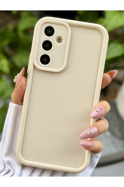 Go Aksesuar Galaxy A15 Uyumlu Mat Lansman Parmak İzi Bırakmaz Esnek Silikon K...