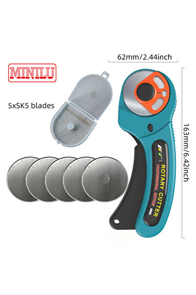 Choice1 FT145 5 قطع SK5 FT145 قاطع مرقَّع R45mm أداة سهلة لتقطيع وتمزيق القما...