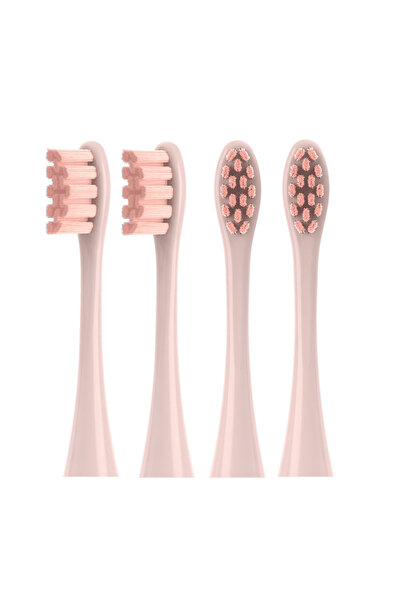 Choice3 4pcs Pink 4 Pcs/Pack Electric Toothbrush Rreplacement Heads for Oclea...