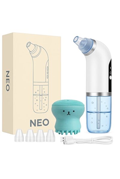 NEO Neo™ Hydra Premium Hydro Dermabrasion Device and Green Octopus Silicone Sponge Set